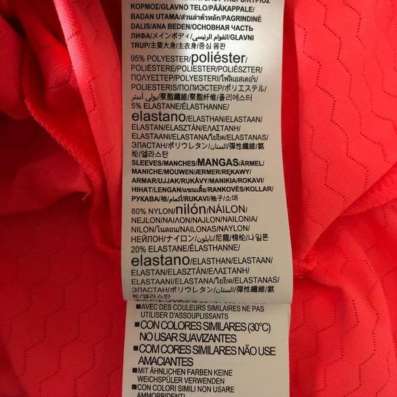 Under Armour Womens HexDelta Short Sleeve Top Open Back HeatGear Pink Size L - Picture 8 of 8